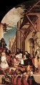 El Retablo de Oberried ala izquierda Renacentista Hans Holbein el Joven